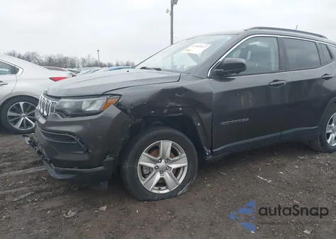 2022 Jeep Compass Latitude Fwd из США, поврежденный, VIN 3C4NJCBBXNT100569